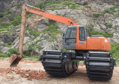 AE50 Floating Amphibious Excavator